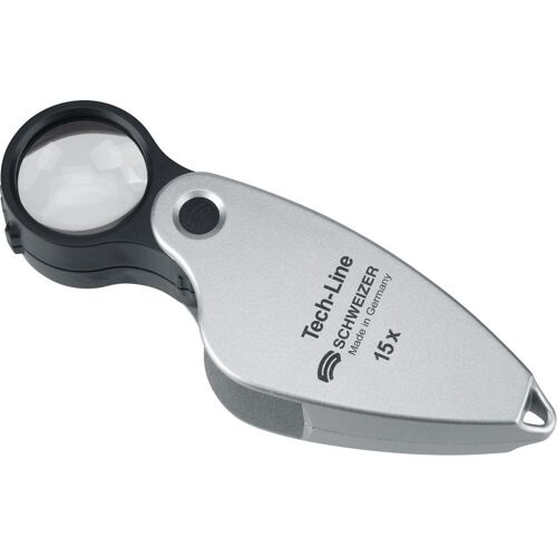 Lupa s pouzdrem Tech-Line 15-násobná D 22,8 mm SCHWEIZER 09615