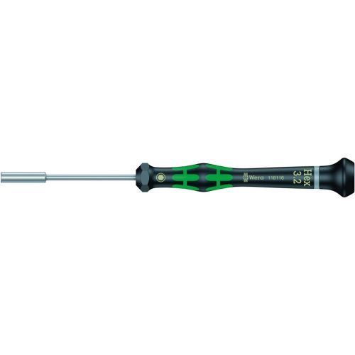 Šroubovák maticový pro vnější šestihran 3,2x60mm Kraftform Micro, 2069, WERA, 118116