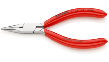 Kleště pro jemnou mechaniku, půlkulaté čelisti 125 mm, Knipex 3733125 Kleště pro jemnou mechaniku, půlkulaté čelisti 125 mm, Knipex 3733125