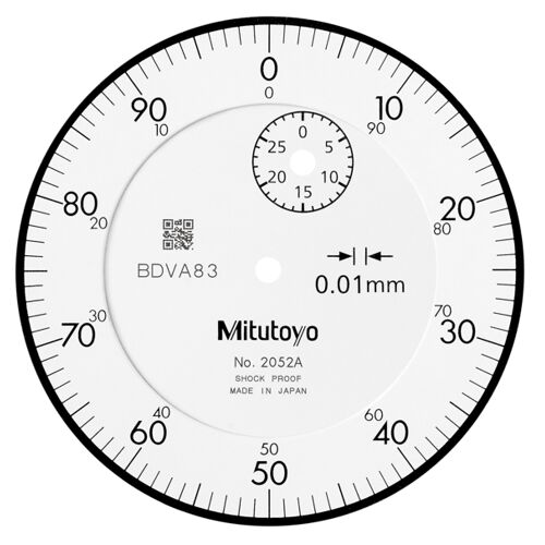 Úchylkoměr číselníkový analogový s očkem 30/0,01mm, ISO, (MITU-2052A)