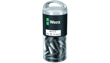 Bit 1/4" DIN3126E6,3 T20x25mm, balení 100 ks Wera 072448