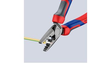 Kleště lisovací (krimpovací) na koncové dutinky, Knipex 9772180 (1)
