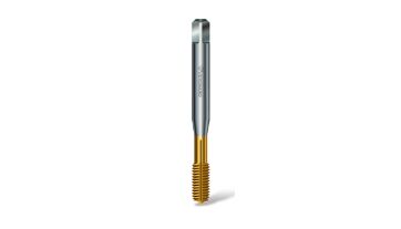 Závitník tvářecí s mazací drážkou A80 N TIN, DIN 2174 M2,5 6HX HSSE/TIN