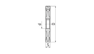 Fréza kotoučová 50x4x16, Z12, DIN 885A, HSSCo5 ,N (1)
