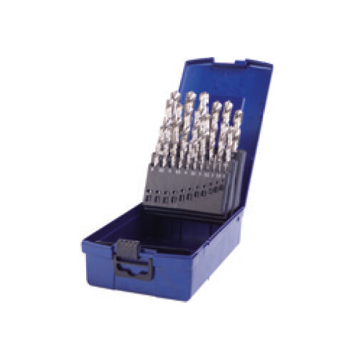 Sada vybrušovaných vrtáků DIN 338 25-dílná 1,0-13,0/0,5 HSS-G, Ratio, Rose-Box