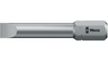 Bit tvrdý 5/16" DIN3126C8 plochý 8 x 1,2 x 41 mm Wera 057225 Bit tvrdý 5/16" DIN3126C8 plochý 8 x 1,2 x 41 mm Wera 057225