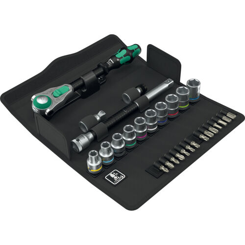 Sada nástrčných klíčů 1/2" ZYKLOP speed 28 ks Wera 004076
