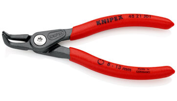Kleště na pojistné kroužky, pro otvory 8-13 mm, zahnuté, Knipex 4821J01