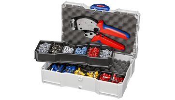 Sada kabelových spojek s kleštěmi, Knipex 979013 Sada kabelových spojek s kleštěmi, Knipex 979013
