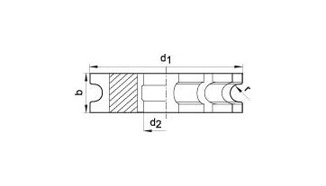 Půlkruhová profilová fréza DIN855 HSS 80x24mm R 6,0 FORMAT (1)