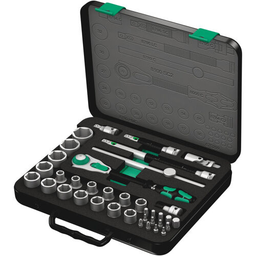 Sada nástrčných klíčů 1/2" ZYKLOP speed 37 ks Wera 003645