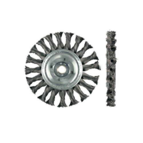 Kartáč kulatý T1RDZ 125x6x21x22,2mm E0,5INOX PIPE