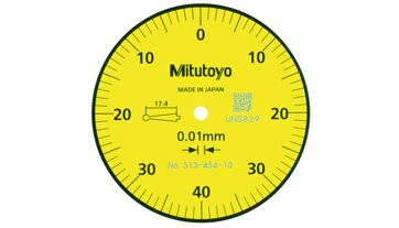 Úchylkoměr číselníkový páčkový 0,5/0,01/4/8mm, vertikální (MITU-513-454-10A) (1)