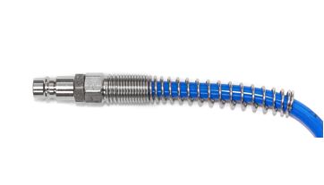 Profi spirálová PU hadice 5 m,  6,5/10 mm, s rychlospojkou (1)