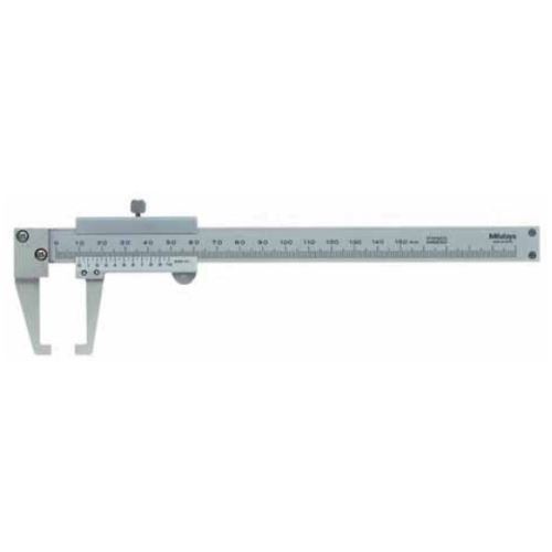 Posuvné měřítko analogové 0-150 mm, nonius, měření tloušťky stěn (MITU-536-151)
