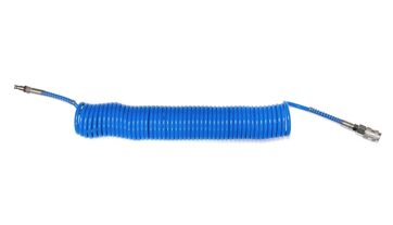 Profi spirálová PU hadice 5 m, 8/12 mm, s rychlospojkou Profi spirálová PU hadice 5 m, 8/12 mm, s rychlospojkou