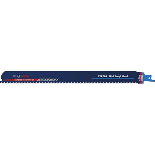 List pro šavlovou pilu EXPERT S 1255 CHC Bosch, balení 10 ks Thick Tough Metal 2608900372