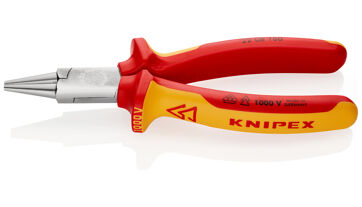 Kleště s kulatými čelistmi 160 mm, izolované 1000 V, Knipex 2206160 Kleště s kulatými čelistmi 160 mm, izolované 1000 V, Knipex 2206160