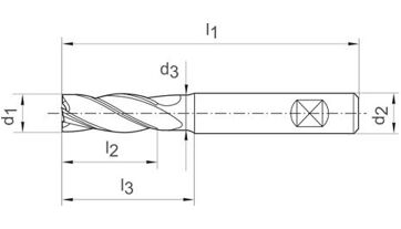 Stopková fréza VHM-HPC 12,0mm Z4 HB TA-C FORMAT GT (1)