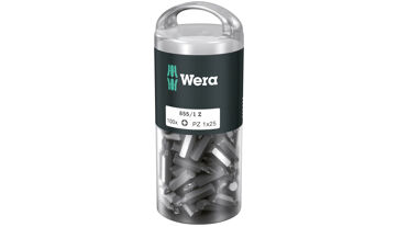 Bit 1/4" DIN3126E6,3 PZ1x25mm, balení 100 ks Wera 072443