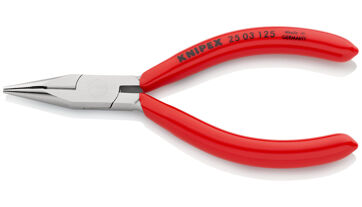 Kleště půlkulaté s břity, rovné čelisti 125 mm, Knipex 2503125 Kleště půlkulaté s břity, rovné čelisti 125 mm, Knipex 2503125