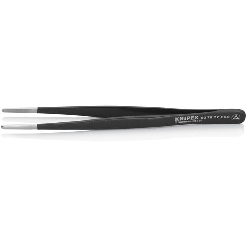 Pinzeta precizní, rovné špice ESD, Knipex 927877ESD