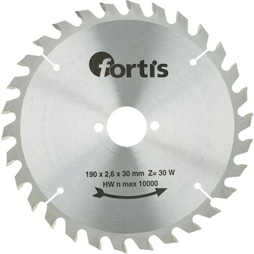 Pilový kotouč HW 190 x 2,4 x 30 mm Z30W Fortis