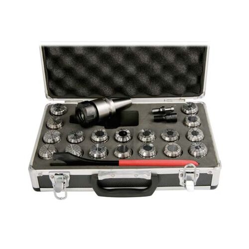 Sada upínače ISO30/M12/ER32 a kleštin 2-20 mm (18 ks)