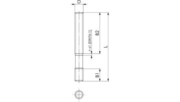 Šroub závrtný M22x315, AMF, 86595 (DIN 6379) (1)