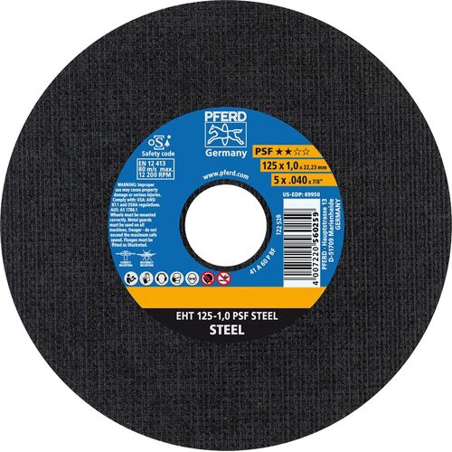 Dělicí kotouč, vypouklý A46PPS 115x2,4mm PFERD EH 115-2,4A46PPSF