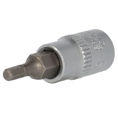 Nástrčný ořech s bitem 1/4", vnitřní šestihran, 3 mm