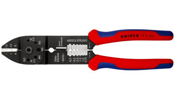 Kleště lisovací (krimpovací) 230mm, Knipex 9721215 Kleště lisovací (krimpovací) 230mm, Knipex 9721215