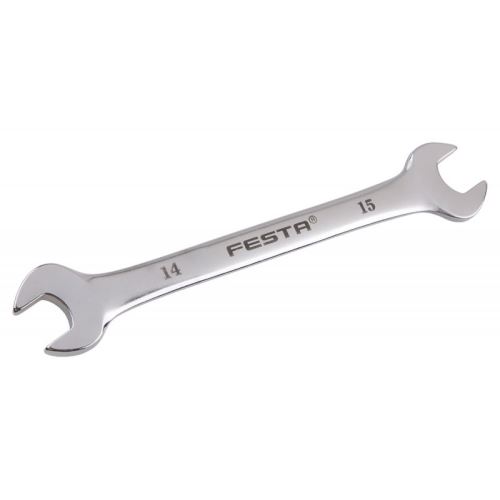 Klíč otevřený FESTA elipsa 14x15mm (D)