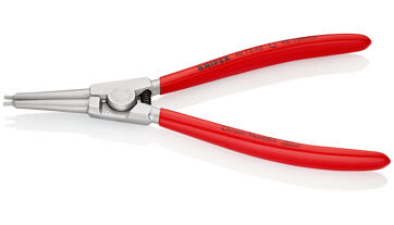 Kleště na pojistné kroužky, pro hřídele 40-100 mm, rovné hroty 210 mm, Knipex 4613A3