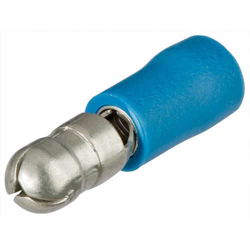 Konektor kulatý izolovaný, modrý, 100 ks, Knipex 9799151