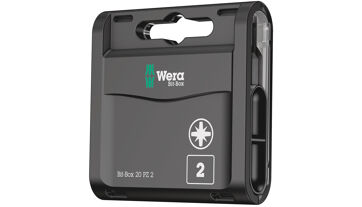 Box s bity 20H, 20 ks. Bity PZ2x25mm Wera 057760