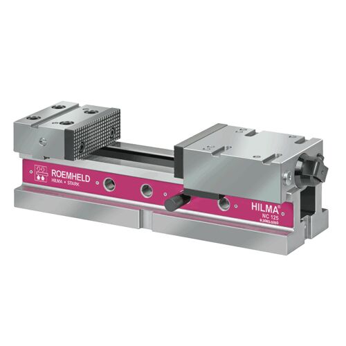 NC svěrák mechanicko-hydraulický 100/205mm, 25kN, Hilma ROEMHELD, 930720203