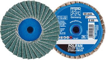COMBIDISC Mini-Polifan zirkonkorund 50mm K40 Pferd CD-PFF 50 Z 40