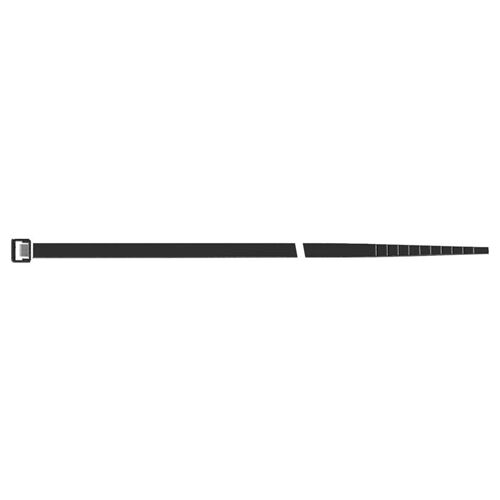 Kabelové vazače nylon, černá 140x3,5mm po 100ks SapiSelco 491097