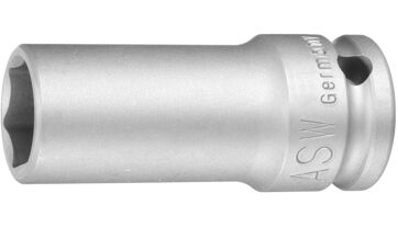 Za tepla kovaný Nástrčkový klíč dlouhý 1/2" 22mm ASW 1000072069 Za tepla kovaný Nástrčkový klíč dlouhý 1/2" 22mm ASW 1000072069