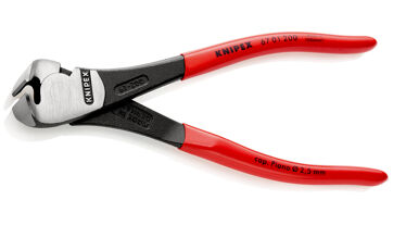 Kleště čelní silové štípací 200 mm, Knipex 6701200 (1)