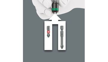 Držák na bity Rapidaptor 889/4/1K, magnet Wera 052502 (4)