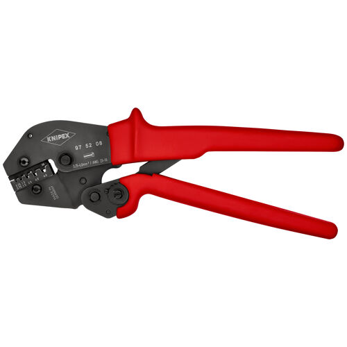 Kleště pákové lisovací (krimpovací) pro dutinky, Knipex 975208