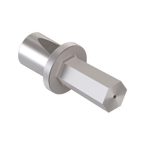 Šestihranný protlačovací nástroj, šestihran 5 mm, stopka 8 mm, TiN