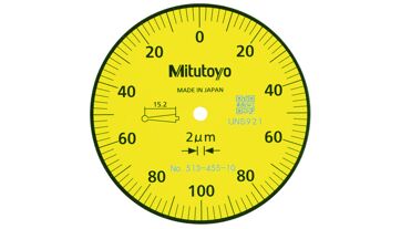 Úchylkoměr číselníkový páčkový 0,2/0,002/4/8mm, vertikální (MITU-513-455-10T) (1)