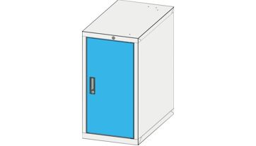 Dvířka zásuvkové skříně 19D, výška 750mm (1)