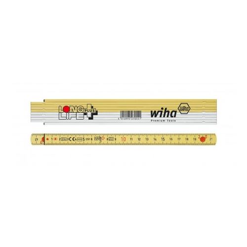 Metr skládací 2m Longlife Plus, bílý, WIHA, 27059 (4102001)