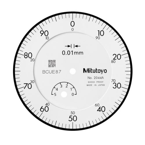 Úchylkoměr číselníkový analogový 60/0-5/0,01mm (MITU-2044AB)