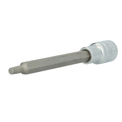 Nástrčný ořech s bitem 1/2", mnohozub, délka 140 mm, M10