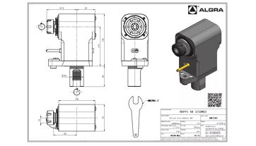 Poháněný nástroj radiální 90° ER25 VDI40 MQ1: MAZAK HYPER QUADREX 100 (1)
